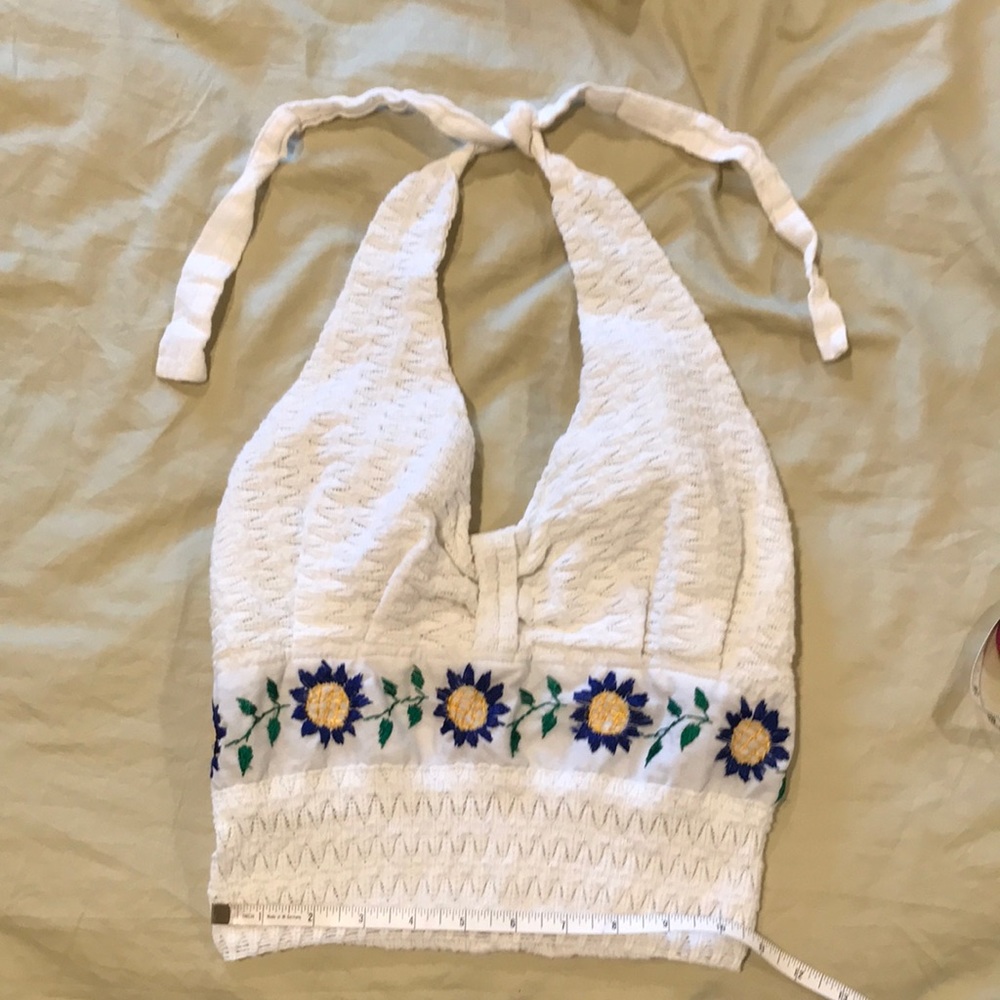 Halter crop top